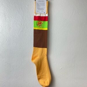 Soxfords Golden Arches Dress Sock.Multi. Sz 8-12.